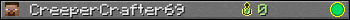 CreeperCrafter69 userbar 350x20