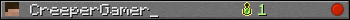 CreeperGamer_ userbar 350x20