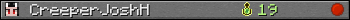 CreeperJoshH userbar 350x20