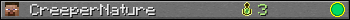 CreeperNature userbar 350x20