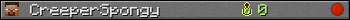 CreeperSpongy userbar 350x20