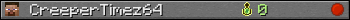 CreeperTimez64 userbar 350x20