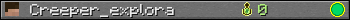 Creeper_explora userbar 350x20