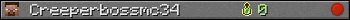 Юзербар 350x20 для Creeperbossmc34