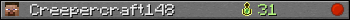 Creepercraft148 userbar 350x20