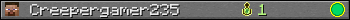 Creepergamer235 userbar 350x20