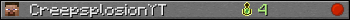 CreepsplosionYT userbar 350x20