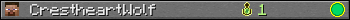 CrestheartWolf userbar 350x20