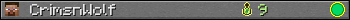 CrimsnWolf userbar 350x20