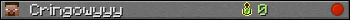 Cringowyyy userbar 350x20