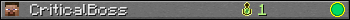 CriticalBoss userbar 350x20