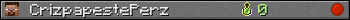 CrizpapestePerz userbar 350x20