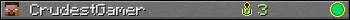 CrudestGamer userbar 350x20