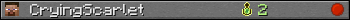 CryingScarlet userbar 350x20