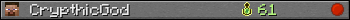 CrypthicGod userbar 350x20