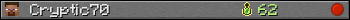 Cryptic70 userbar 350x20