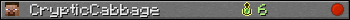 CrypticCabbage userbar 350x20