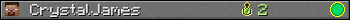 CrystalJames userbar 350x20