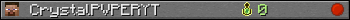 CrystalPVPERYT userbar 350x20