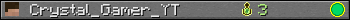Crystal_Gamer_YT userbar 350x20
