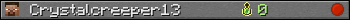 Crystalcreeper13 userbar 350x20