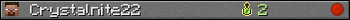 Crystalnite22 userbar 350x20
