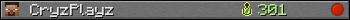 CryzPlayz userbar 350x20