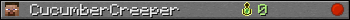 CucumberCreeper userbar 350x20