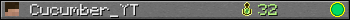 Cucumber_YT userbar 350x20