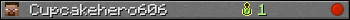 Cupcakehero606 userbar 350x20