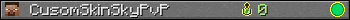 CusomSkinSkyPvP userbar 350x20