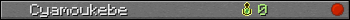Cyamoukebe userbar 350x20