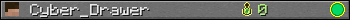 Юзербар 350x20 для Cyber_Drawer