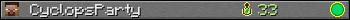 CyclopsParty userbar 350x20