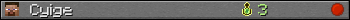 Cyige userbar 350x20