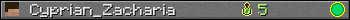 Cyprian_Zacharia userbar 350x20