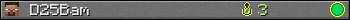 D25Bam userbar 350x20