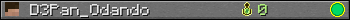 D3Pan_Odando userbar 350x20