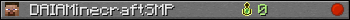 DAIAMinecraftSMP userbar 350x20