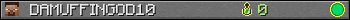 DAMUFFINGOD10 userbar 350x20