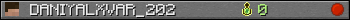 DANIYALXVAR_202 userbar 350x20