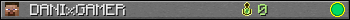 DANIxGAMER userbar 350x20