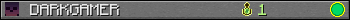 DARKGAMER userbar 350x20