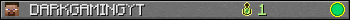 DARKGAMINGYT userbar 350x20