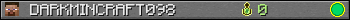 DARKMINCRAFT098 userbar 350x20