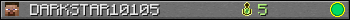 Benutzerleisten 350x20 für DARKSTAR10105