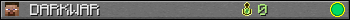 DARKWAR userbar 350x20