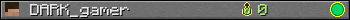 DARK_gamer userbar 350x20