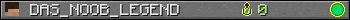 DAS_NOOB_LEGEND userbar 350x20