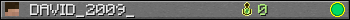 DAVID_2009_ userbar 350x20